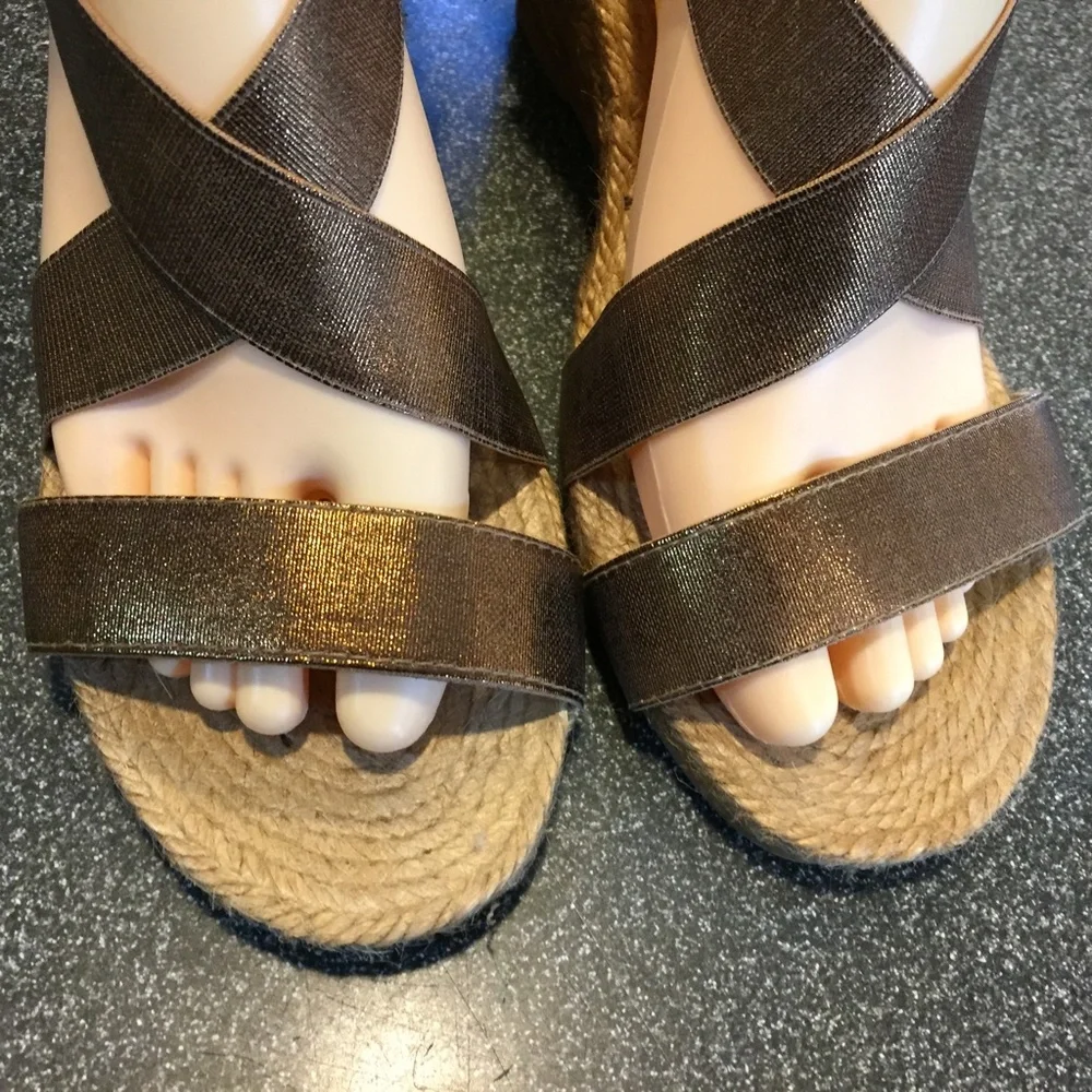 Eric Michael Cooper Espadrille Wedges